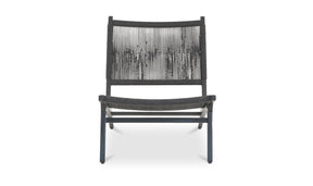 Palma Outdoor Lounge Chair Black by Moe's Home at Eve Furniture