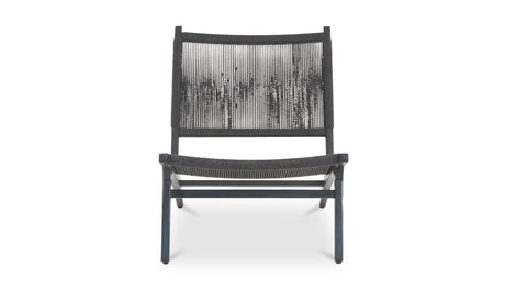 Palma Outdoor Lounge Chair Black by Moe's Home at Eve Furniture