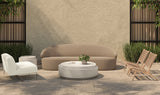 Palma Outdoor Lounge Chair Warm Brown by Moe's Home at Eve Furniture