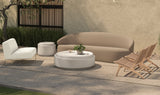 Palma Outdoor Lounge Chair Warm Brown by Moe's Home at Eve Furniture