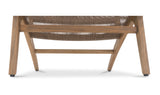 Palma Outdoor Lounge Chair Warm Brown by Moe's Home at Eve Furniture