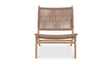 Palma Outdoor Lounge Chair Warm Brown by Moe's Home at Eve Furniture