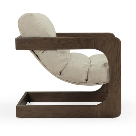 Palma Textured Weave Accent Chair by TOV Furniture at Eve Furniture