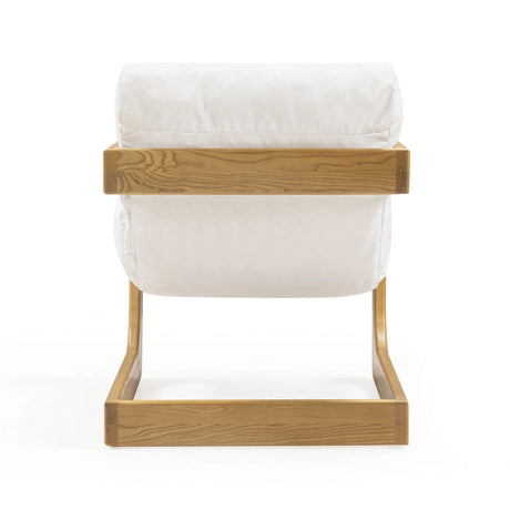 Palma Upcycled Fabric Accent Chair by TOV Furniture at Eve Furniture