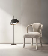 Palmer Dining Armchair in Gold Dust by Manhattan Comfort at Eve Furniture