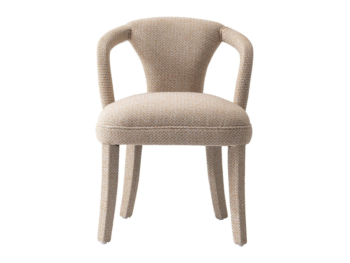 Palmer Dining Armchair in Gold Dust by Manhattan Comfort at Eve Furniture