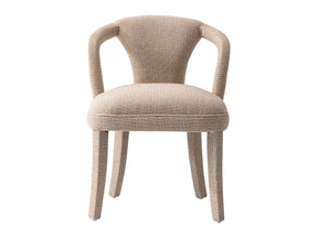 Palmer Dining Armchair in Gold Dust by Manhattan Comfort at Eve Furniture