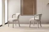 Palmer Dining Armchair in Gold Dust (set of 2) by Manhattan Comfort at Eve Furniture