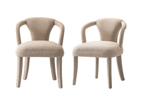 Palmer Dining Armchair in Gold Dust (set of 2) by Manhattan Comfort at Eve Furniture