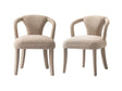 Palmer Dining Armchair in Gold Dust (set of 2) by Manhattan Comfort at Eve Furniture