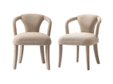 Palmer Dining Armchair in Gold Dust (set of 2) by Manhattan Comfort at Eve Furniture