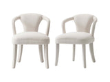 Palmer Dining Armchair in Ivory (set of 2) by Manhattan Comfort at Eve Furniture