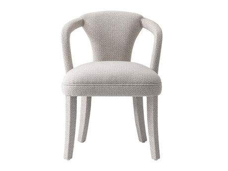 Palmer Dining Armchair in Silver Lining by Manhattan Comfort at Eve Furniture