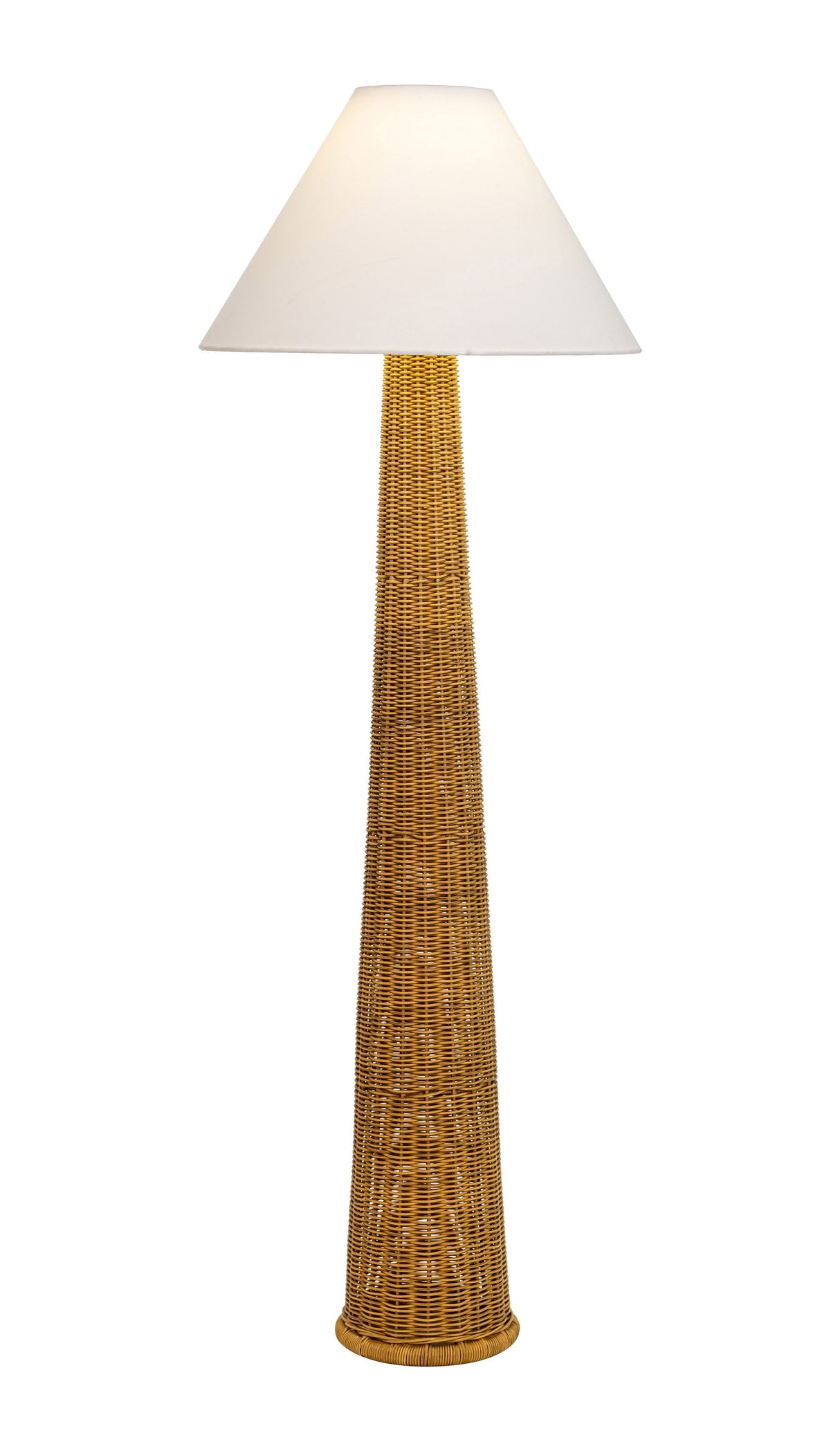 Palmia Natural Solar Floor Lamp by Zuomod at Eve Furniture