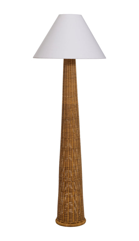 Palmia Natural Solar Floor Lamp by Zuomod at Eve Furniture