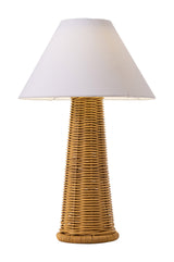 Palmia Natural Solar Table Lamp by Zuomod at Eve Furniture