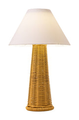 Palmia Natural Solar Table Lamp by Zuomod at Eve Furniture