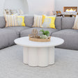 Palmier White Outdoor Coffee Table by Zuomod at Eve Furniture
