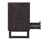 Paloma 3 Drawer Chest - Charcoal Grey by Moe's Home at Eve Furniture