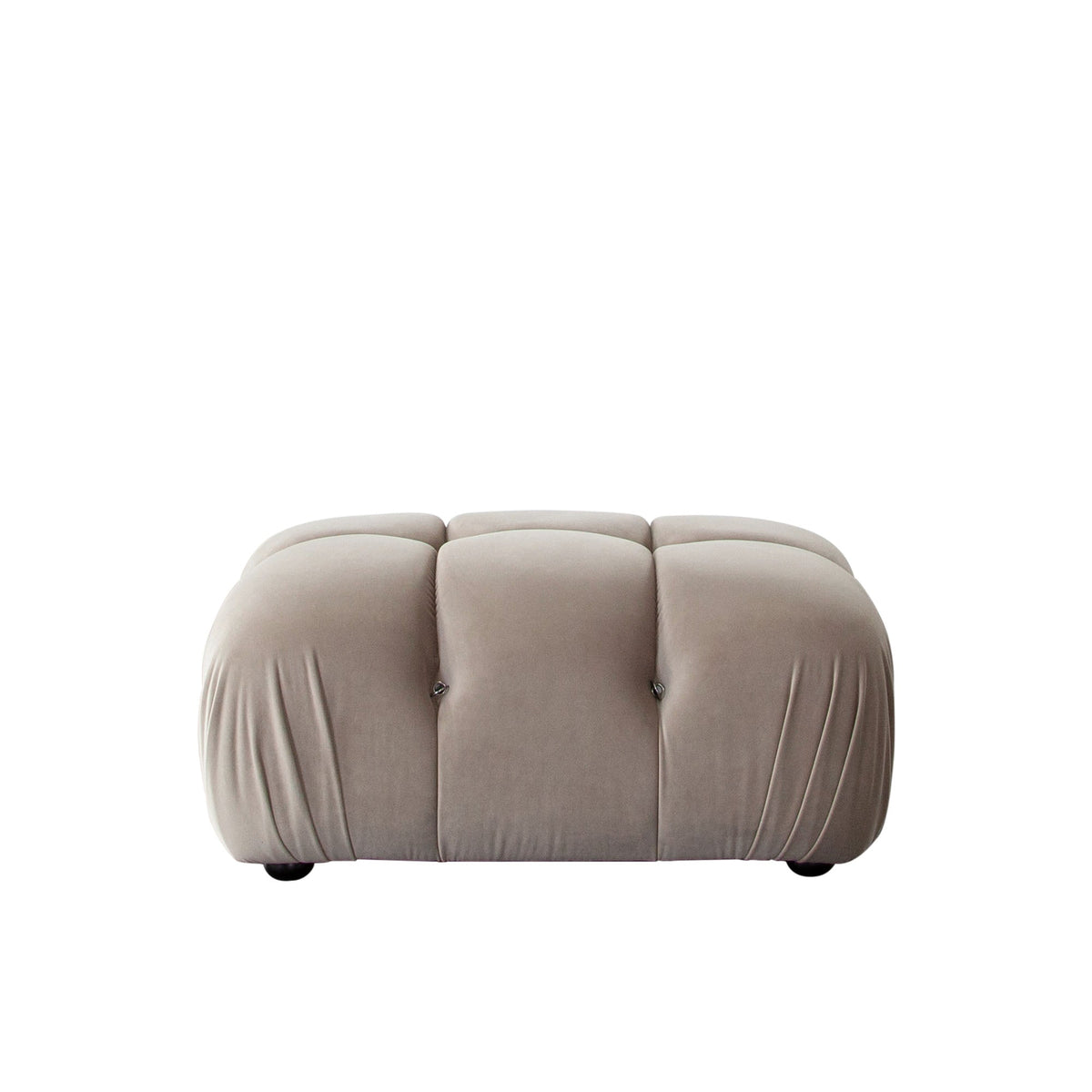 Paloma 4-Piece Mink Tan Velvet Modular Sectional by Diamond Sofa at Eve Furniture