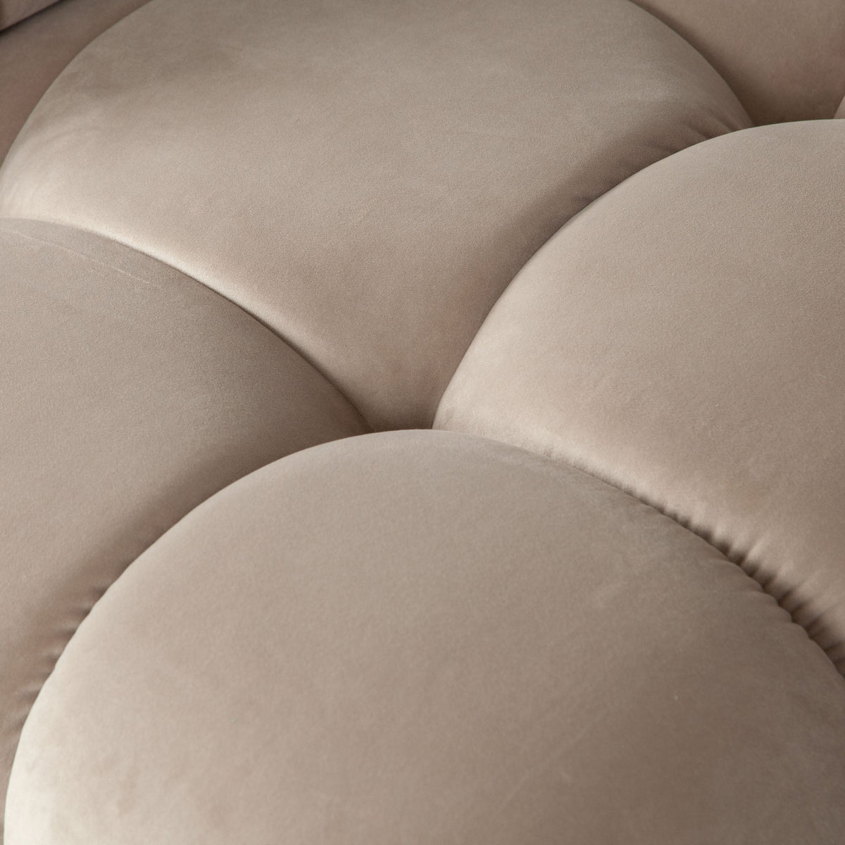 Paloma 4-Piece Mink Tan Velvet Modular Sectional by Diamond Sofa at Eve Furniture