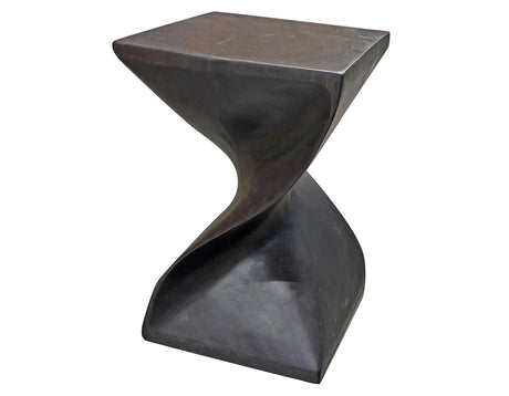 Paloma Accent Side Table, Black Finish by Steve Silver - Eve Furniture