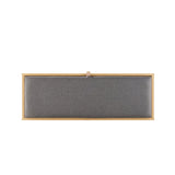 Paloma Accent Storage Bench in Natural Oak by Manhattan Comfort at Eve Furniture
