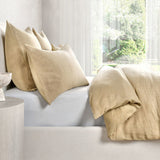 Paloma Ochre Hemp Duvet Collection by Classic Home at Eve Furniture