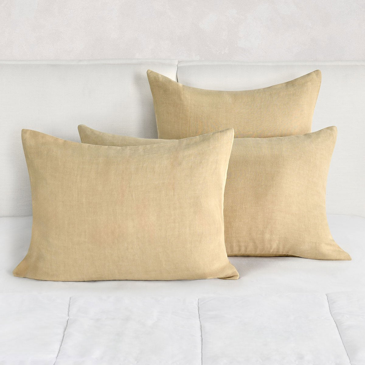 Paloma Ochre Hemp Duvet Collection by Classic Home at Eve Furniture
