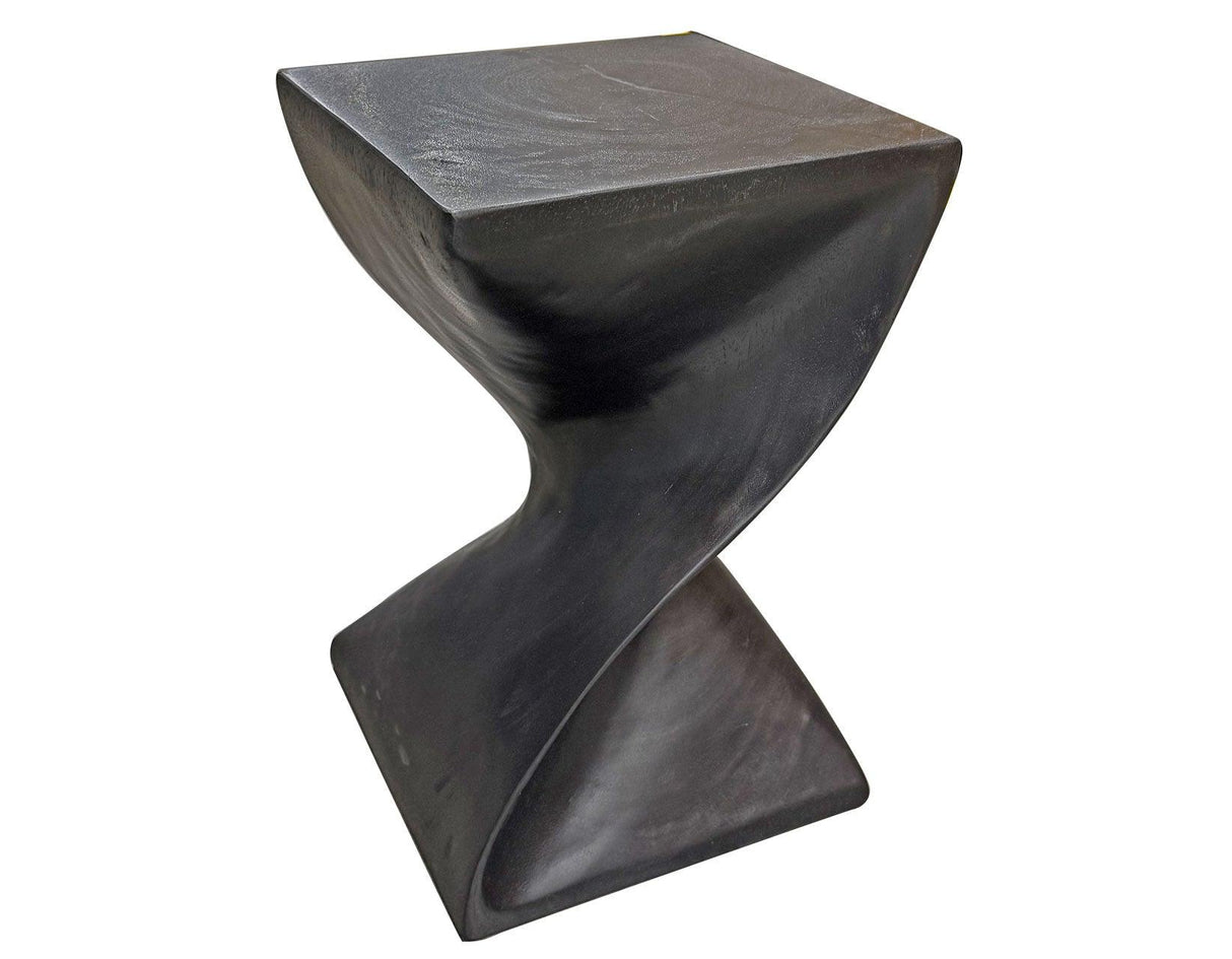 Paloma Accent Side Table, Black Finish by Steve Silver at Eve Furniture