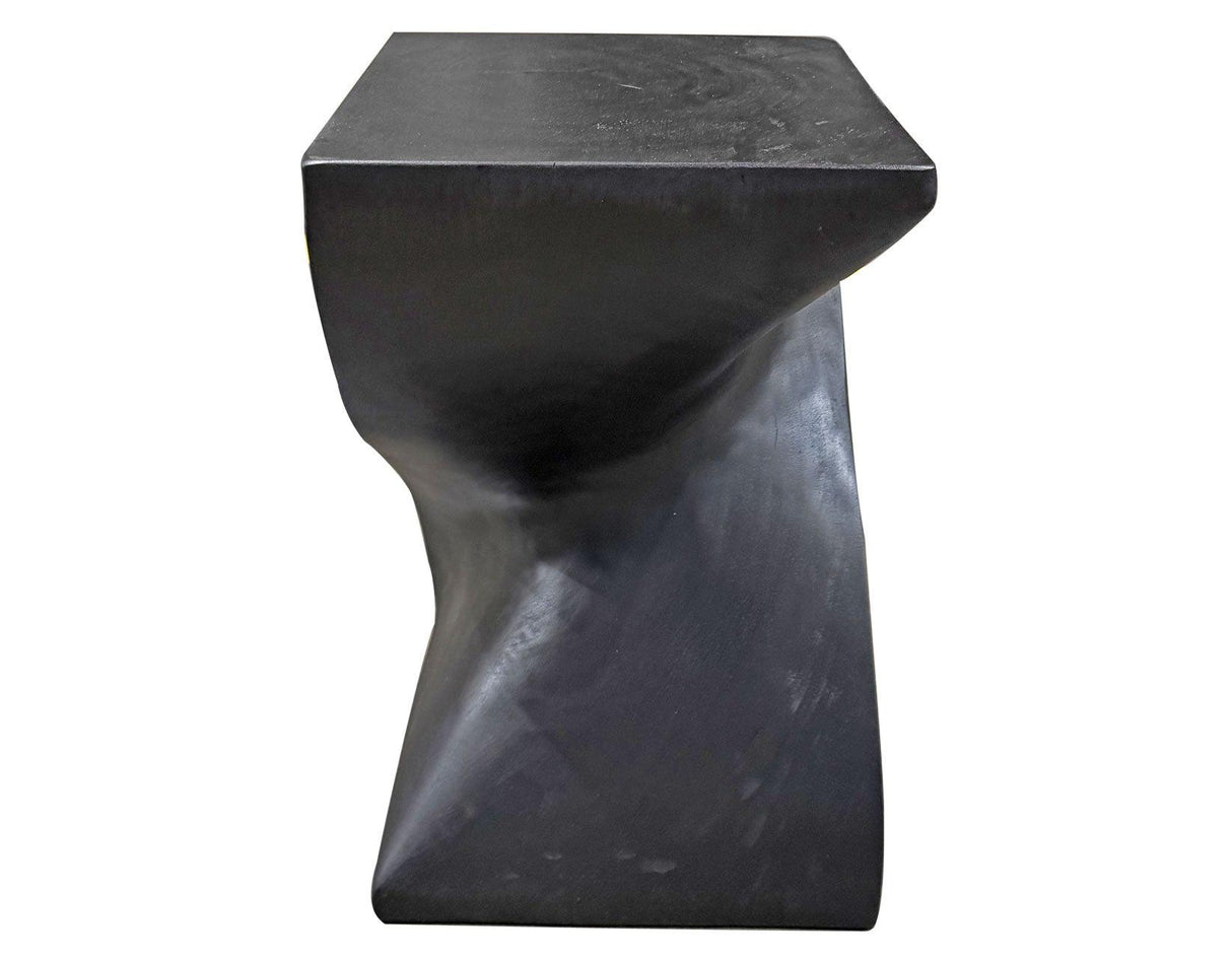 Paloma Accent Side Table, Black Finish by Steve Silver at Eve Furniture