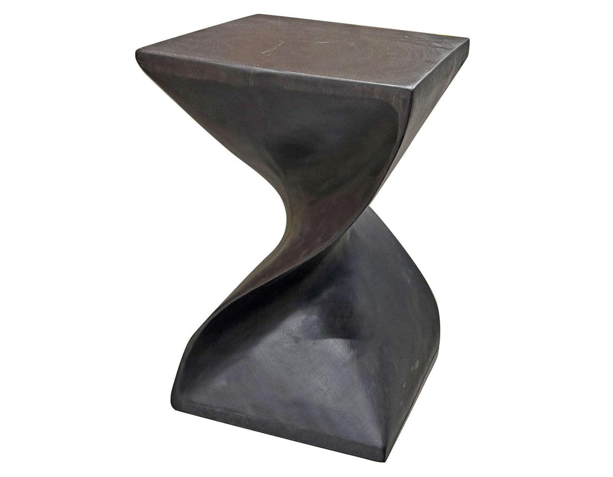 Paloma Accent Side Table, Black Finish by Steve Silver at Eve Furniture
