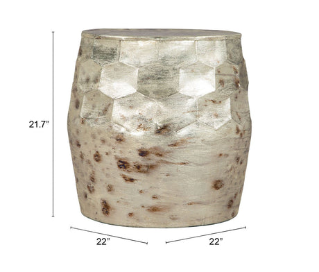 Pam Side Table Antique Beige by Zuomod at Eve Furniture