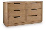 Pamaria Light Brown Dresser by Ashley at Eve Furniture