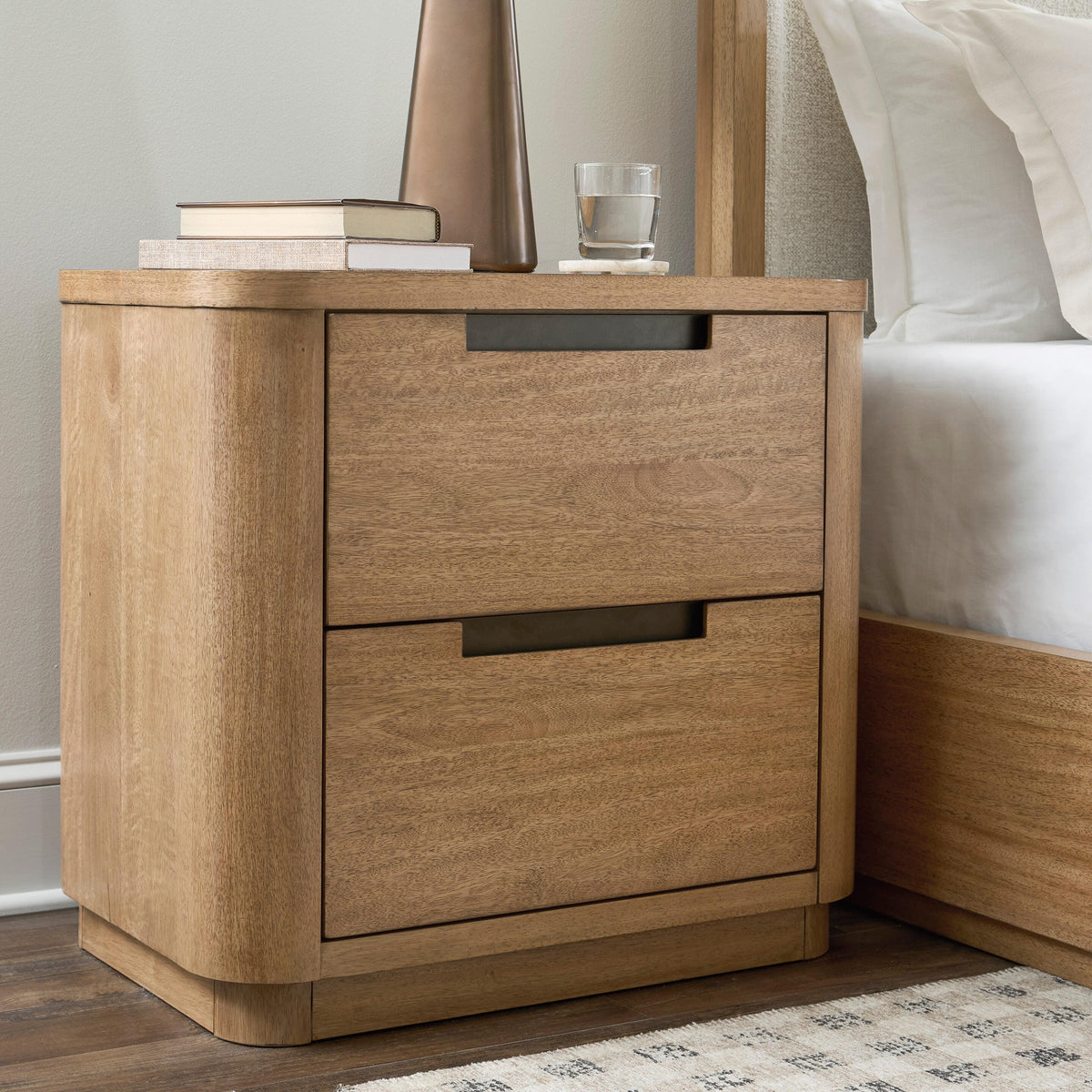 Pamaria Light Brown Nightstand by Ashley at Eve Furniture