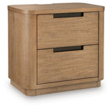 Pamaria Light Brown Nightstand by Ashley at Eve Furniture