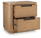 Pamaria Light Brown Nightstand by Ashley at Eve Furniture