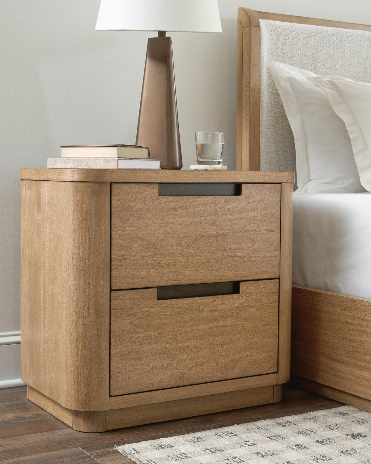 Pamaria Light Brown Nightstand by Ashley at Eve Furniture