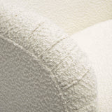 Pamela Cream Boucle Tassel Lounge Chair by TOV Furniture at Eve Furniture