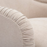 Pamela Tan Chenille Tassel Lounge Chair by TOV Furniture at Eve Furniture