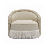 Pamela Tan Performance Chenille Tasseled Lounge Accent Chair by TOV Furniture at Eve Furniture