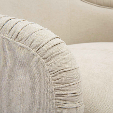 Pamela Tan Performance Chenille Tasseled Lounge Accent Chair by TOV Furniture at Eve Furniture