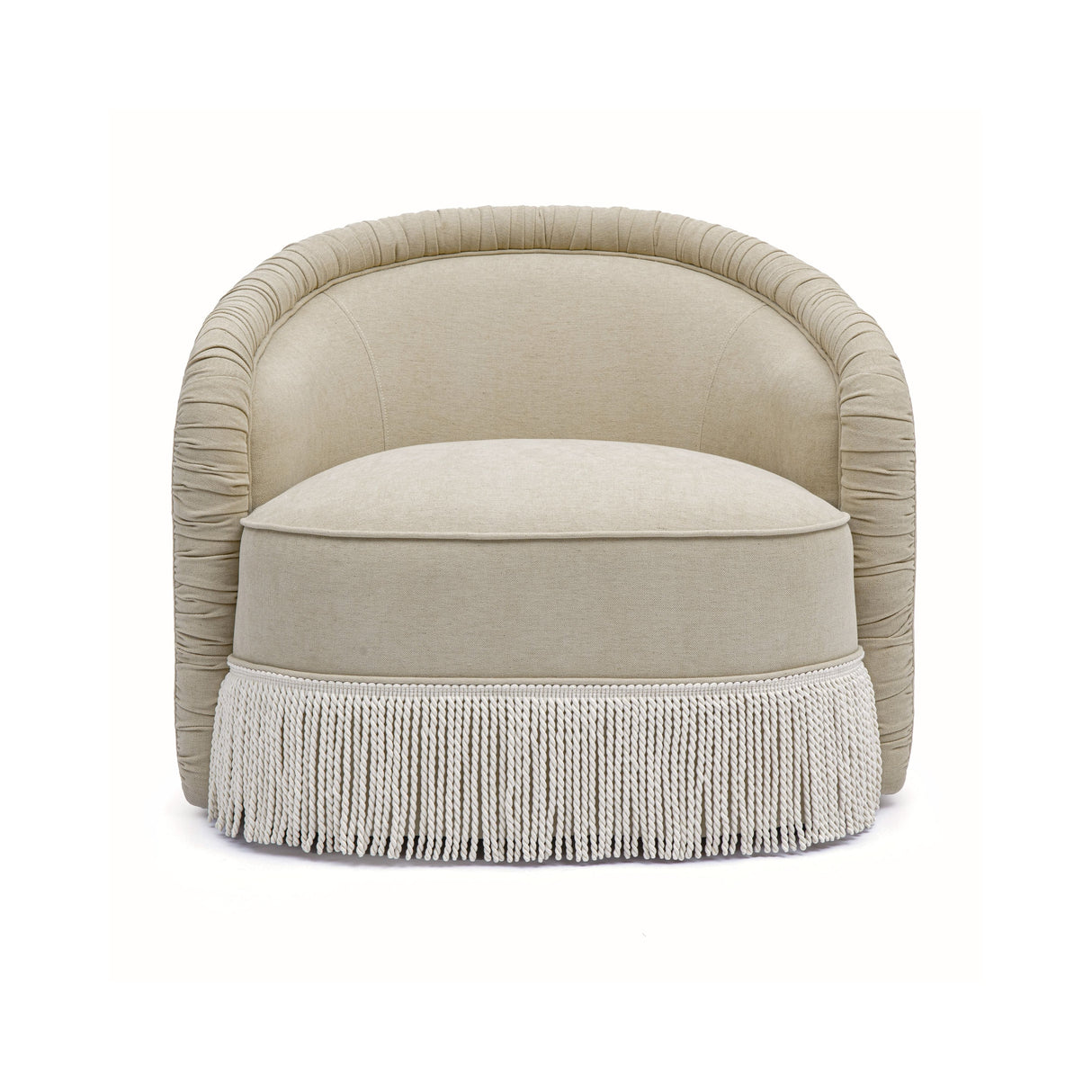 Pamela Tasseled Lounge Accent Chair by TOV Furniture at Eve Furniture