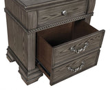 Pamphilos Gray 5-Piece Queen Bedroom Set by Furniture of America at Eve Furniture