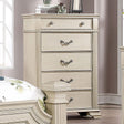 Pamphilos Antique White Chest by Furniture of America at Eve Furniture