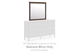 Pamytta Brown Bedroom Mirror (Mirror Only) by ASHLEY FURNITURE at Eve Furniture