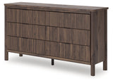 Pamytta Brown Dresser by Ashley at Eve Furniture
