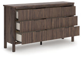 Pamytta Brown Dresser by Ashley at Eve Furniture