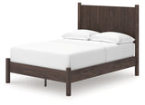 Pamytta Brown Full Panel Platform Bed by Ashley at Eve Furniture