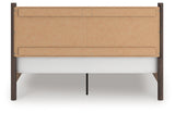 Pamytta Brown King Panel Platform Bed by Ashley at Eve Furniture